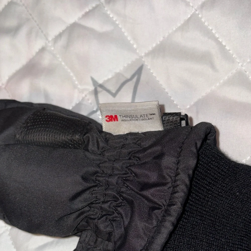 Kids Black Mittens